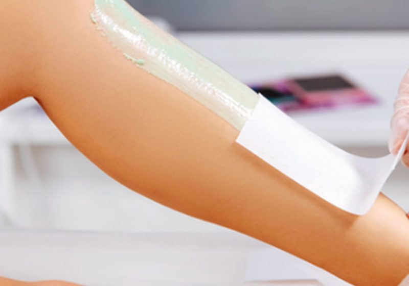 Professional hair removal beauty treatment